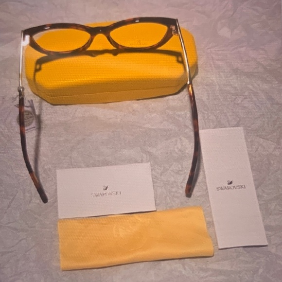 Swarovski RX Tortoise Shell Eyewear - Picture 3 of 7